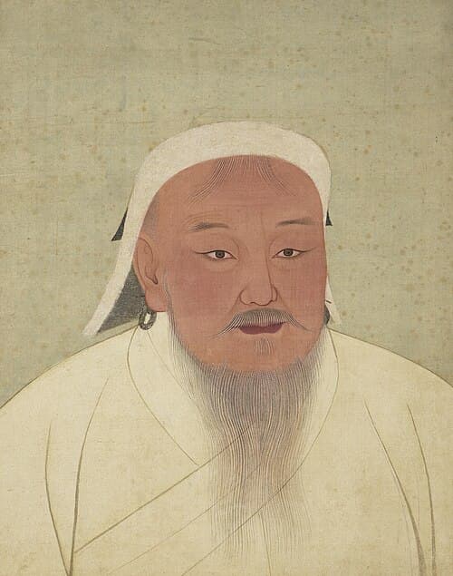 Yuan-dynasty album portrait of Genghis Khan